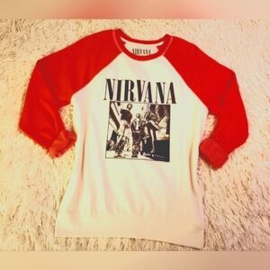 LiKE New ☆ AEO Nirvana Sweatshirt